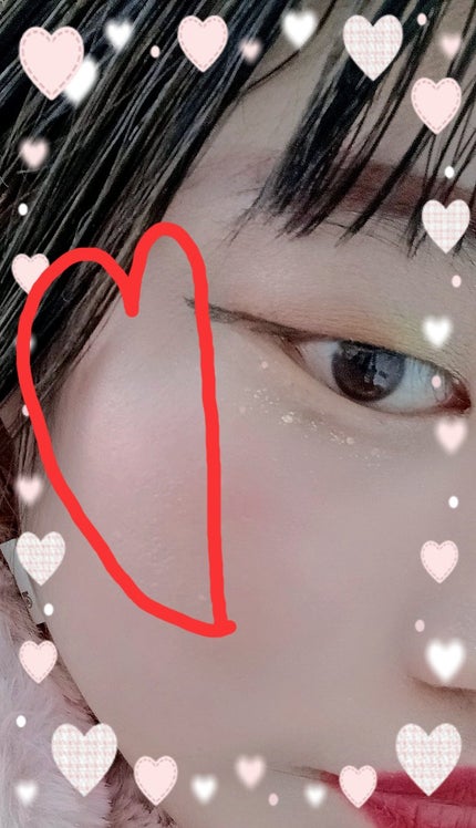 チークブラッシュ/CEZANNE/パウダーチークを使ったクチコミ(2枚目)