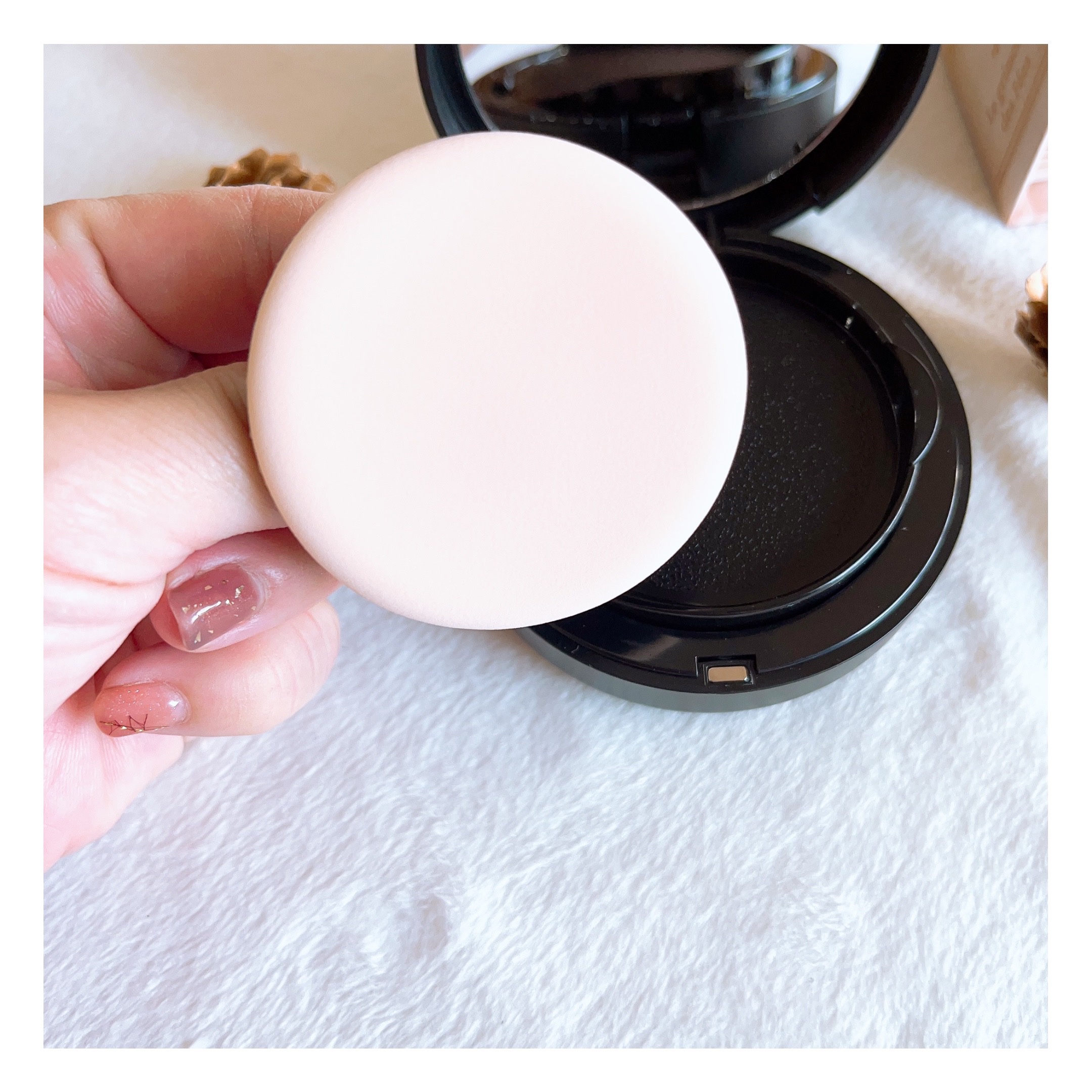 ジャビンドゥソウル ウインクファンデーションパクト/Javin De Seoul/クッションファンデーションを使ったクチコミ（3枚目）