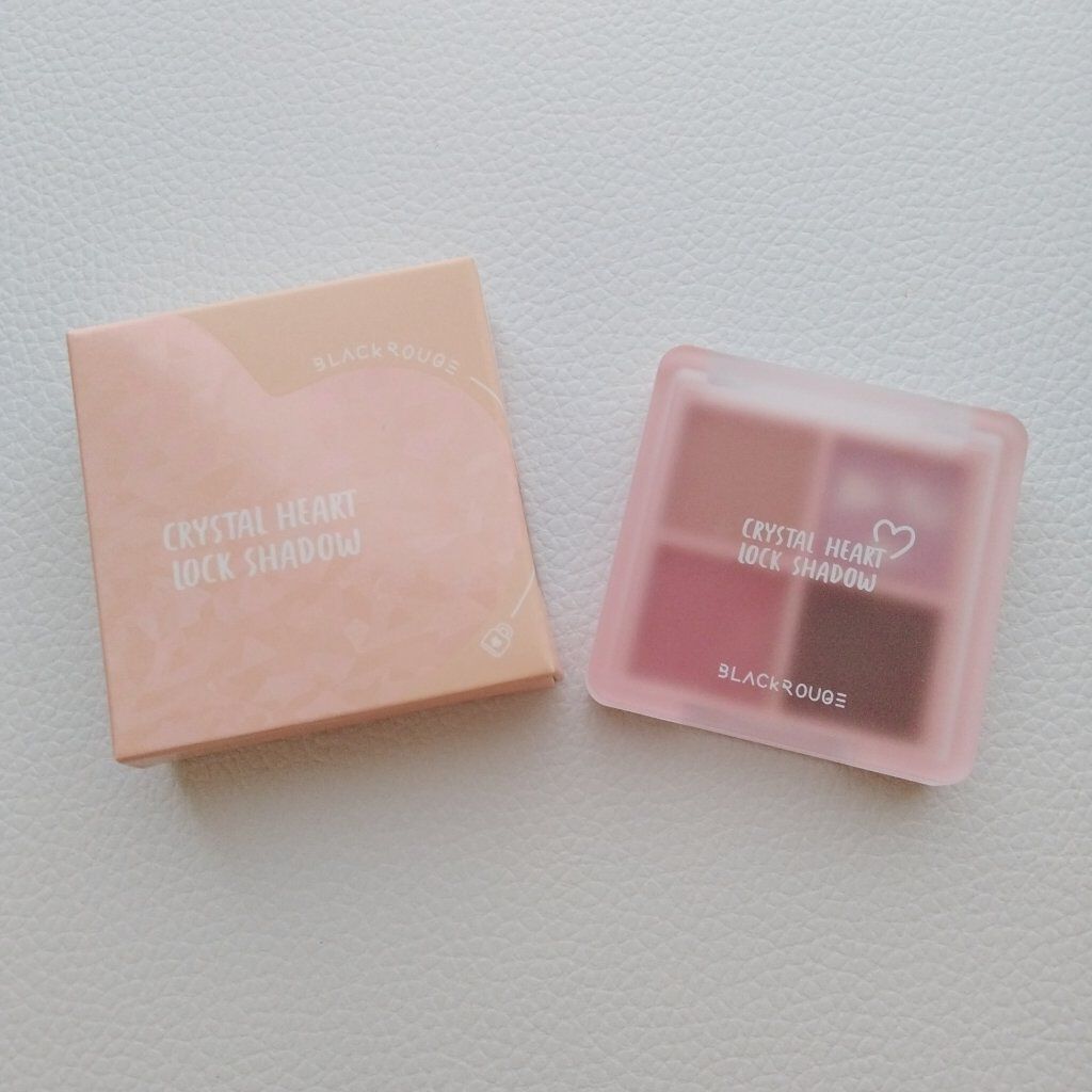 クリスタルハートロックシャドウ/BLACK ROUGE/アイシャドウパレットを使ったクチコミ（1枚目）