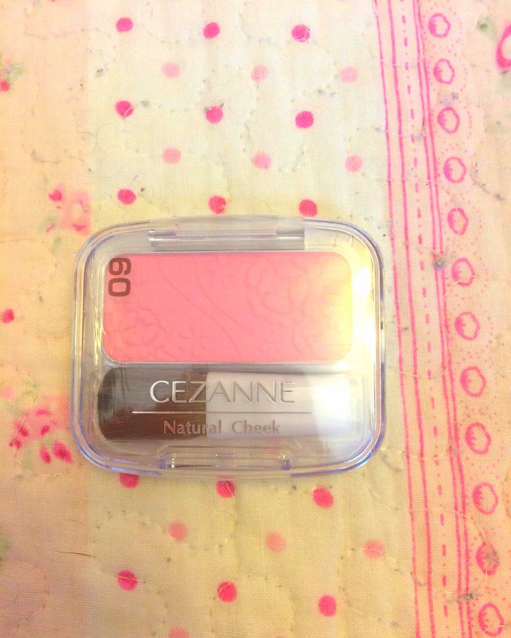 ナチュラル チークN/CEZANNE/パウダーチークを使ったクチコミ(1枚目)