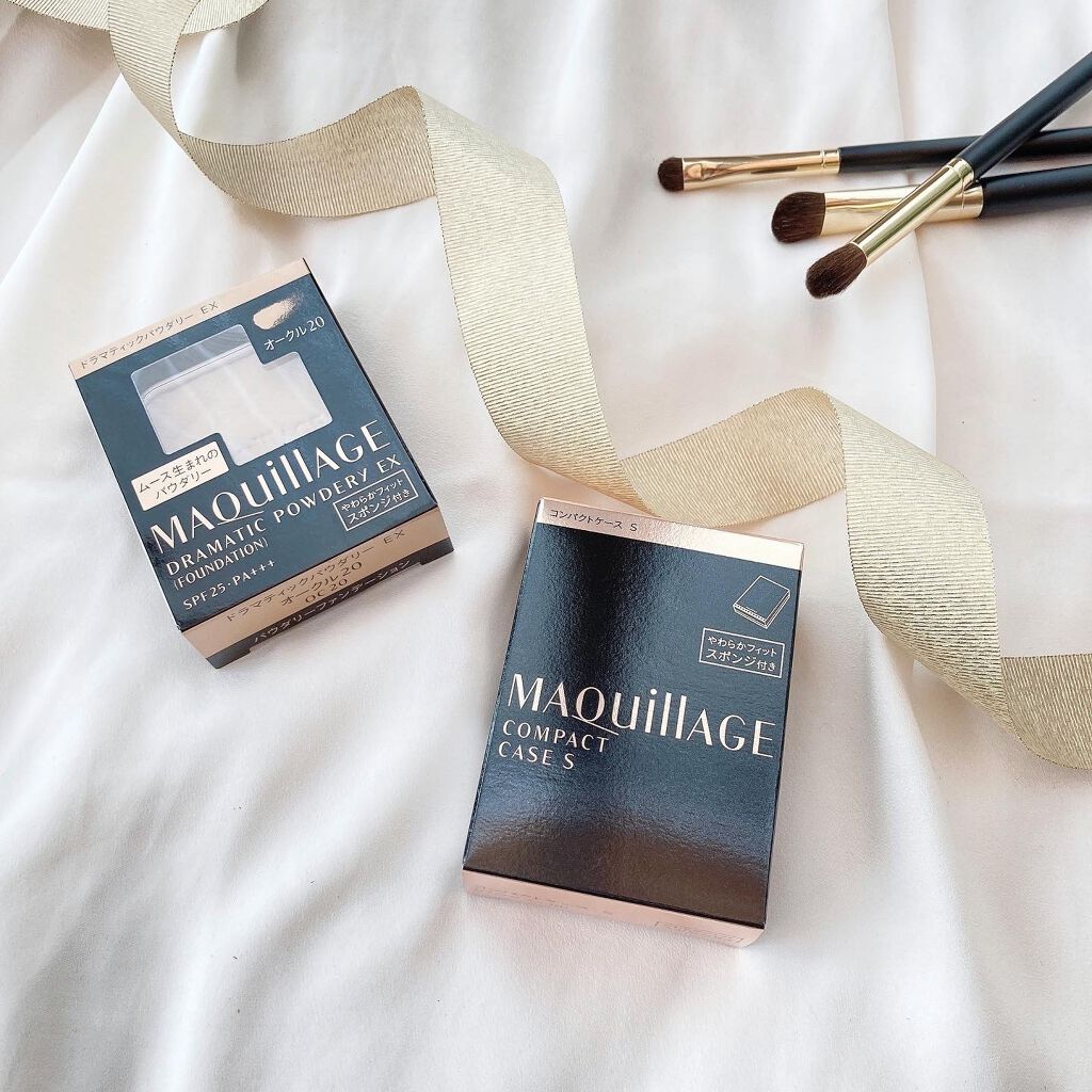 ドラマティックパウダリー EX/マキアージュ/パウダーファンデーションを使ったクチコミ（1枚目）