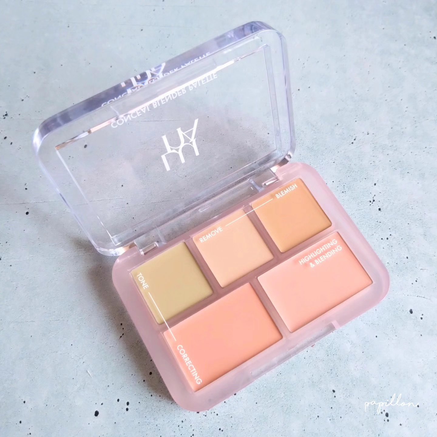 コンシールブレンダーパレット/LUNA/パレットコンシーラーを使ったクチコミ（2枚目）