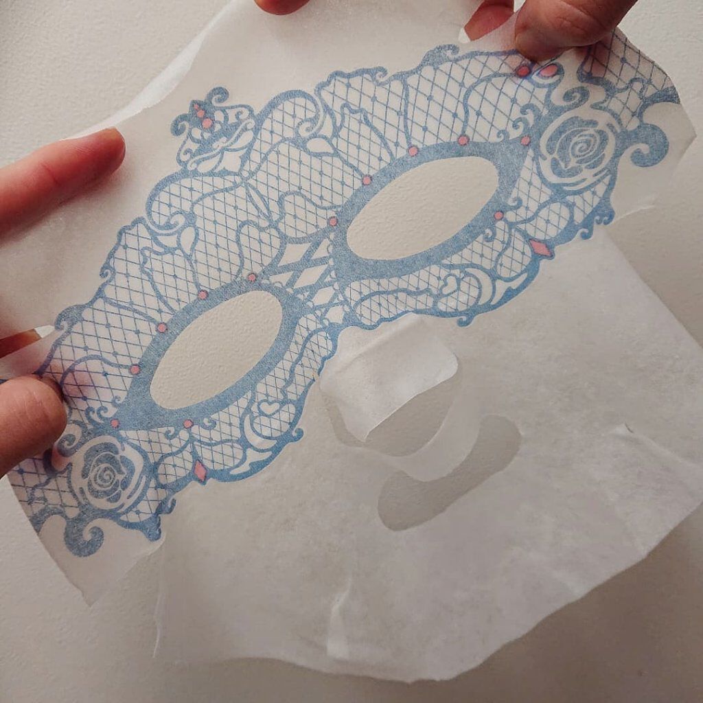 ロリータフェイシャルマスク/MISAKO  AOKI/シートマスク・パックを使ったクチコミ（2枚目）