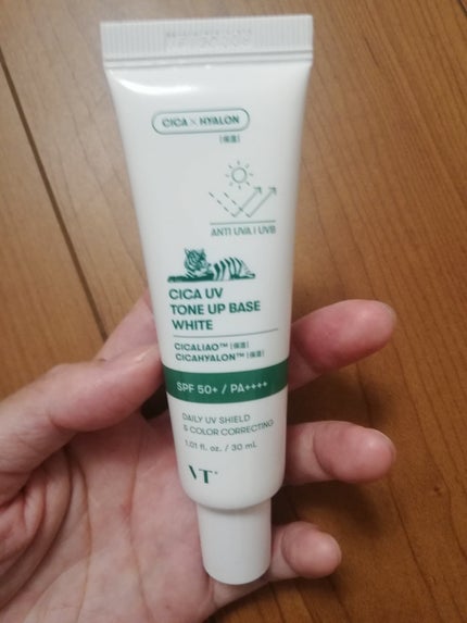 CICA UVトーンアップベース ホワイト/VT/化粧下地を使ったクチコミ(1枚目)