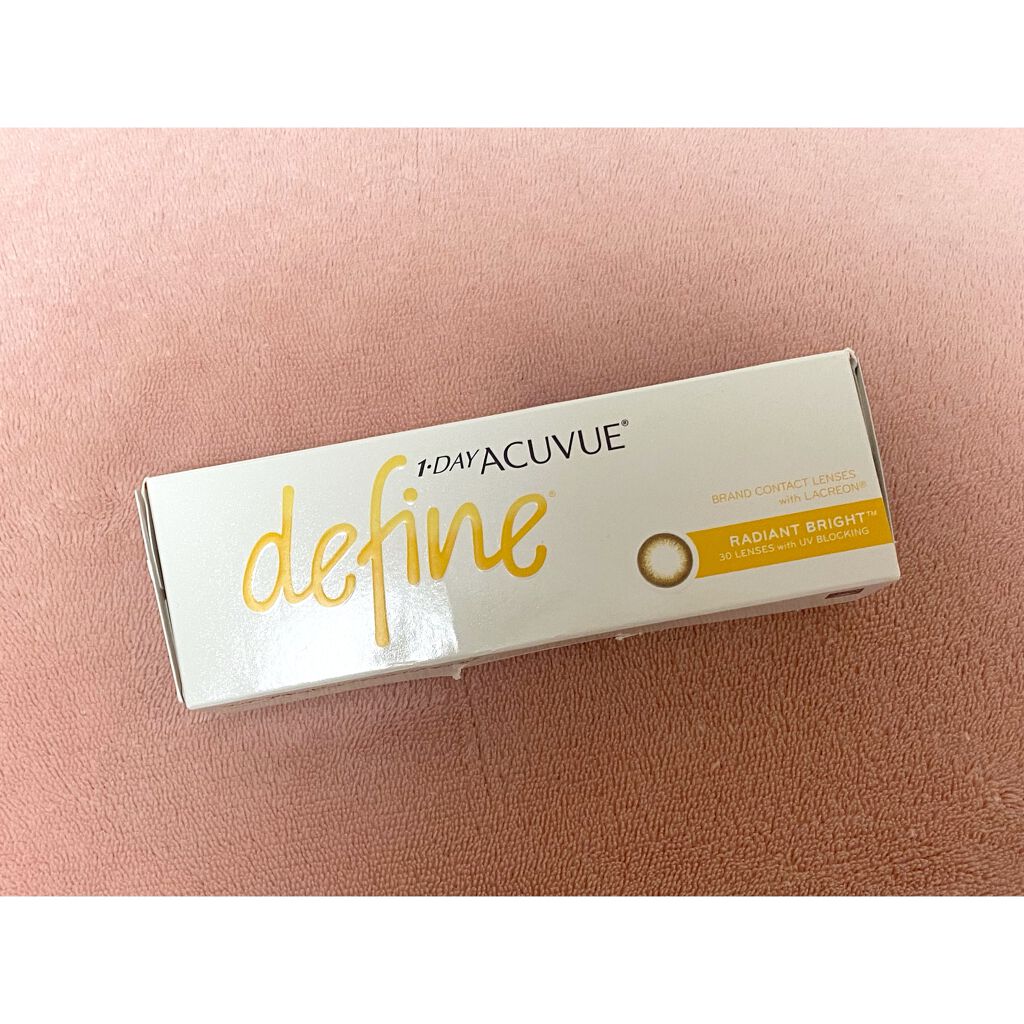 ワンデーアキュビュー®ディファイン®モイスト®/アキュビュー® ディファイン®/ワンデー(1DAY)カラコンを使ったクチコミ(1枚目)