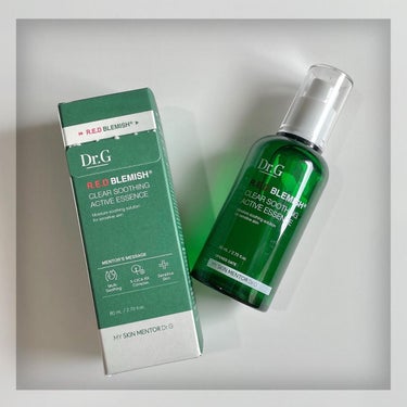 Dr.G レッドブレミッシュスージングアクティブエッセンスのクチコミ「𓍯R.E.D BLEMISH CLEAR SOOTHING ACTIVE ESSENCE⌇Dr.....」（1枚目）