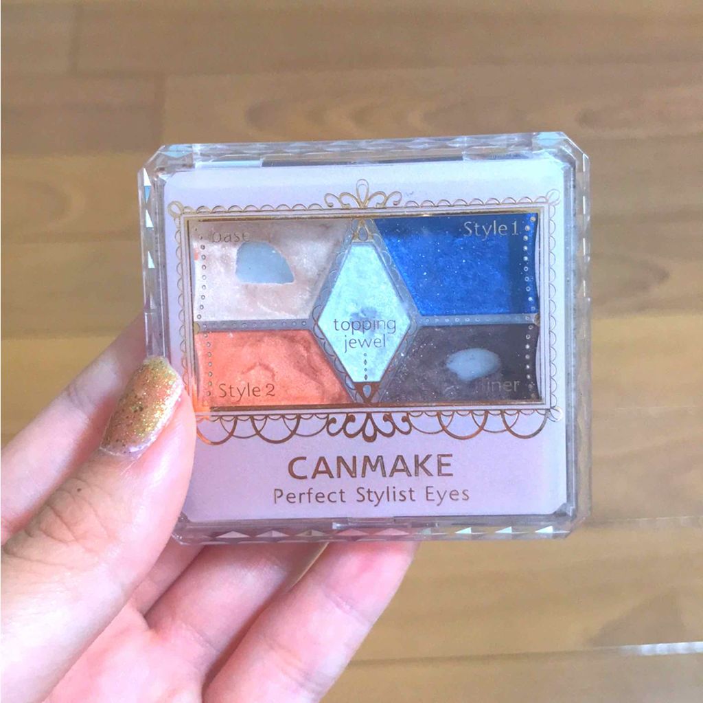 【旧品】パーフェクトスタイリストアイズ/キャンメイク/アイシャドウパレットを使ったクチコミ（1枚目）