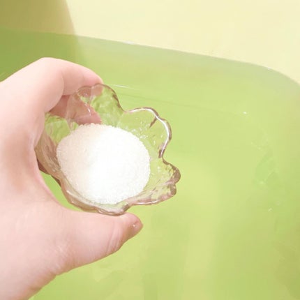 眠りや リーフバスソルト/眠りや/無機塩系入浴剤を使ったクチコミ(4枚目)