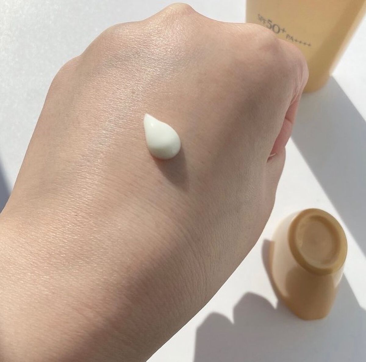 スーパーモイスチャージェルゴールド/スキンアクア/日焼け止めジェルを使ったクチコミ(3枚目)