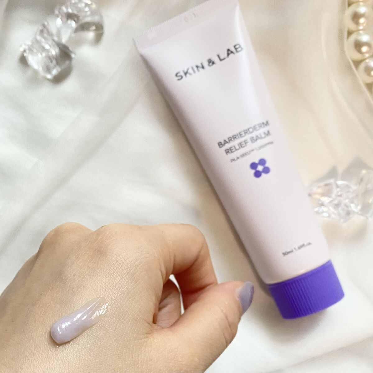 バリアダームリリーフバーム/SKIN&LAB/フェイスバームを使ったクチコミ（3枚目）