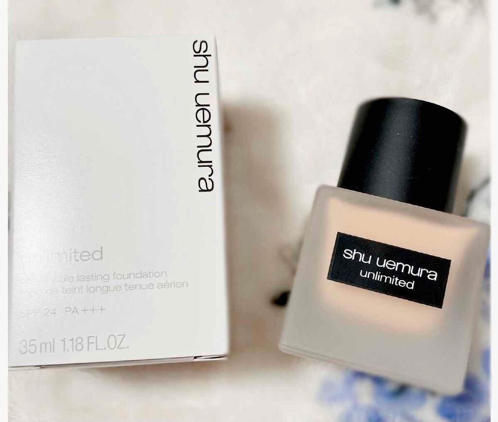 (旧)アンリミテッド ラスティング フルイド/shu uemura/リキッドファンデーションを使ったクチコミ(1枚目)