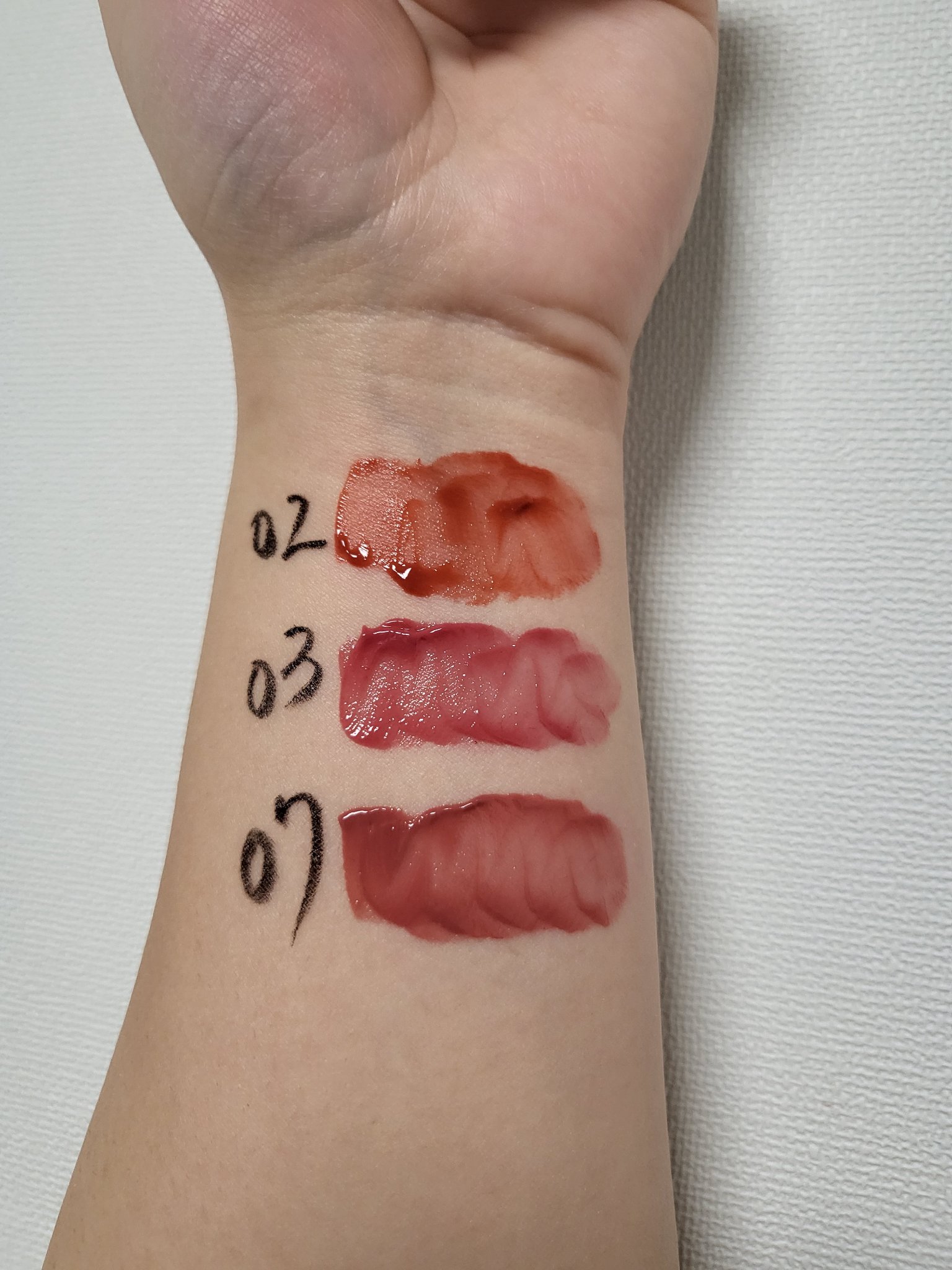 Soak Tattoo Tint 02 リル/フォレンコス/リップグロスを使ったクチコミ（2枚目）