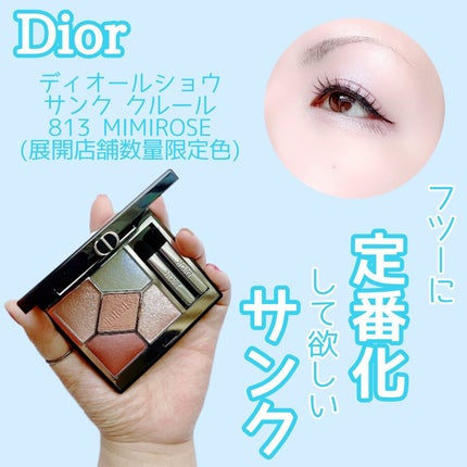新色レビュー】ディオールショウ サンク クルール|Diorの使い方 新色レビュー】ディオールショウ サンク クルール|Diorの使い方