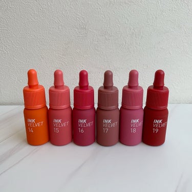 インク ベルベット 14 INKRUSH ORANGE/PERIPERA/口紅を使ったクチコミ（1枚目）