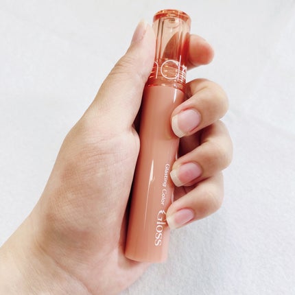 グラスティングカラーグロス/rom&nd/リップグロスを使ったクチコミ(1枚目)