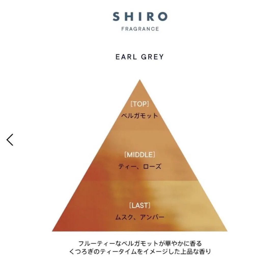 アールグレイ ボディミスト/SHIRO/香水(レディース)を使ったクチコミ（3枚目）