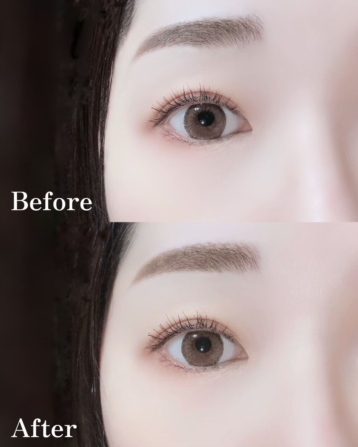 カラーリングアイブロウ マイクロ/ヘビーローテーション/眉マスカラを使ったクチコミ（1枚目）