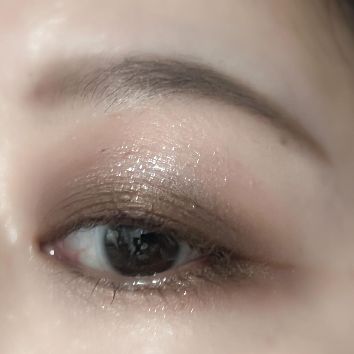 アディクション ザ アイシャドウ 74 Fudge (ME) /ADDICTION/単色アイシャドウを使ったクチコミ（3枚目）