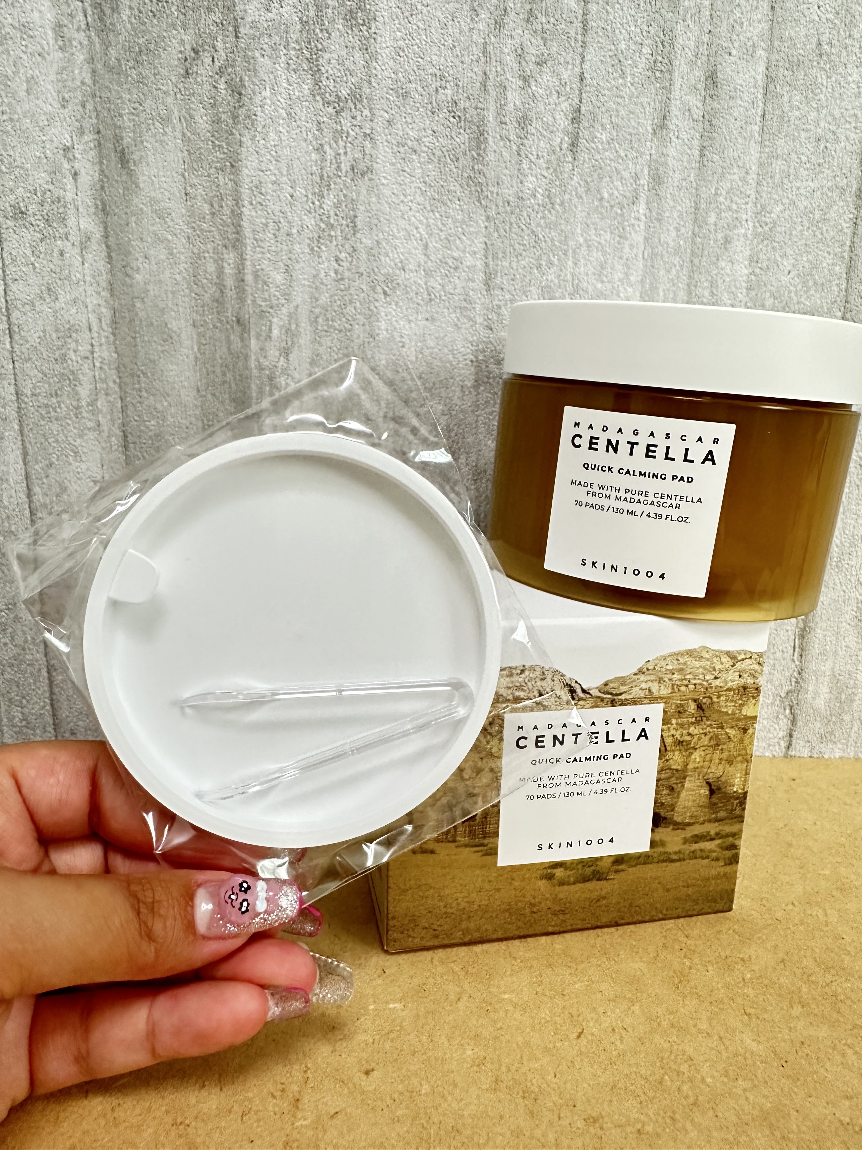 センテラ クイックカーミングパッド/SKIN1004/トナーパッドを使ったクチコミ（2枚目）