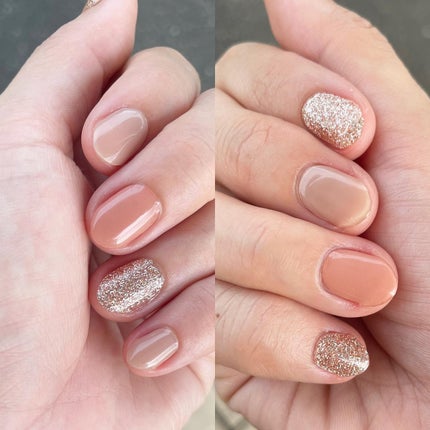 セミキュアジェルネイル(ハンド)/ohora/ネイルシールを使ったクチコミ(3枚目)