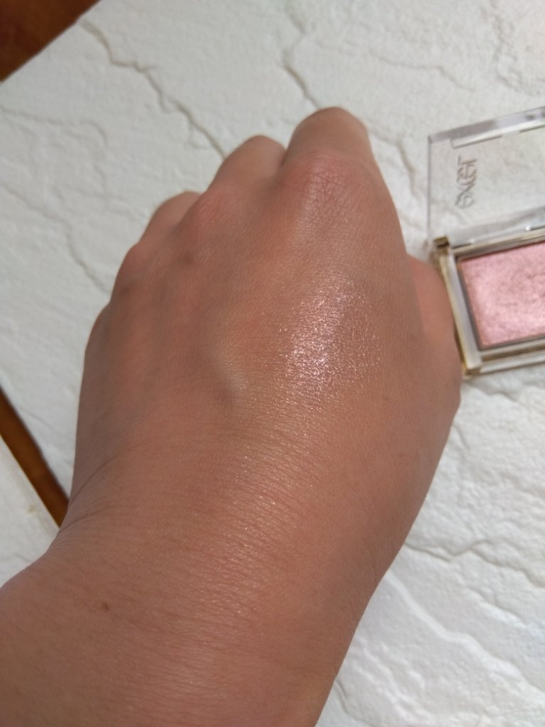 アイプランナー D06 ピーチキュイ(限定)/excel/単色アイシャドウを使ったクチコミ（3枚目）