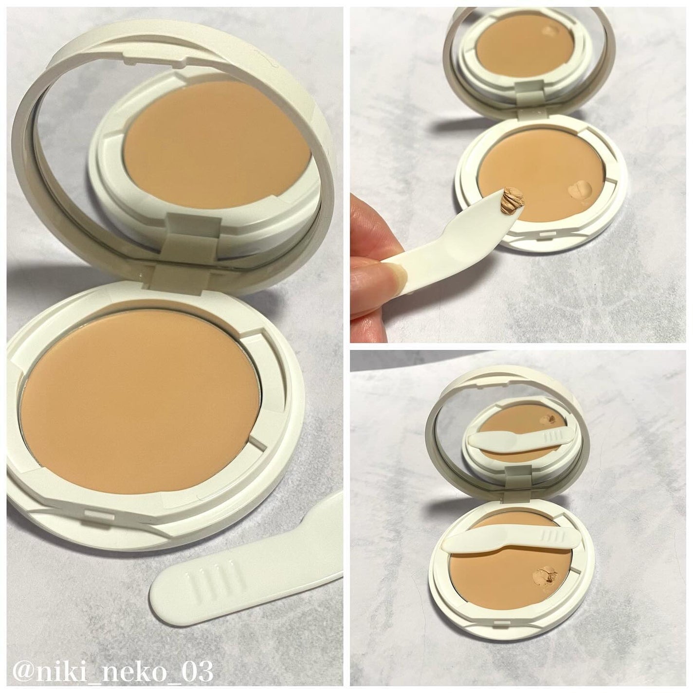 マーシュフィールド SC クリームファンデI(インナーカラー)/マーシュ・フィールド/クリーム・エマルジョンファンデーションを使ったクチコミ(3枚目)