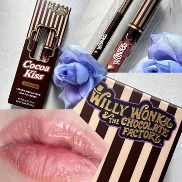 (*˘︶˘人)  撮影ヘタでしょ…。温かい目で見てね♪


SHEGLAM 
WILLY WONKA&The CHOCOLATE FACTORY 
COCOA KISS 
Cookie &Milk
Li