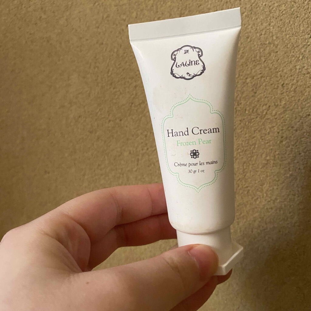 FROZEN PEAR  ハンドクリーム/Laline/ハンドクリームを使ったクチコミ（2枚目）