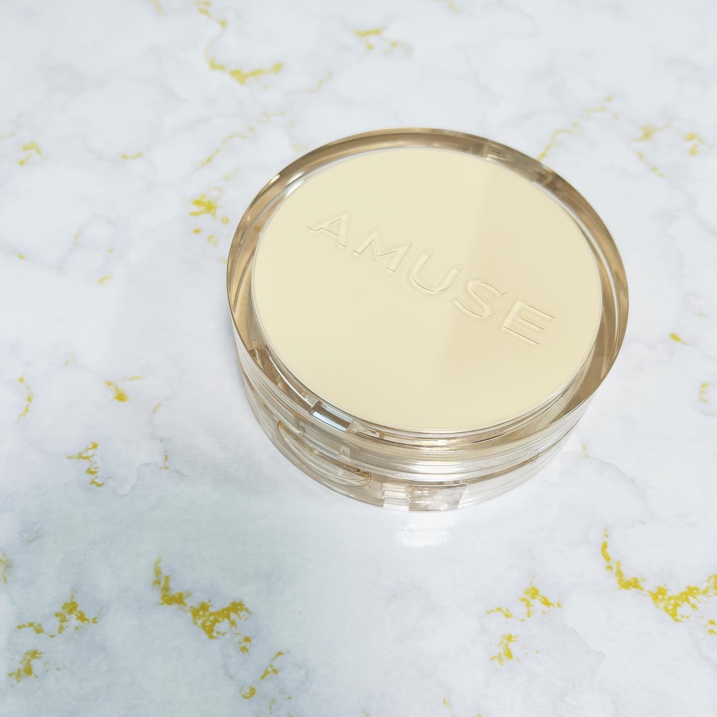 デュージェリーヴィーガンクッション 1.5CLEAR/AMUSE/クッションファンデーションを使ったクチコミ（1枚目）