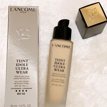 タンイドル ウルトラ ウェア リキッド/LANCOME/リキッドファンデーションを使ったクチコミ（1枚目）