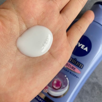 ニベア プレミアムボディミルク モイスチャー/ニベア/ボディミルクを使ったクチコミ(3枚目)