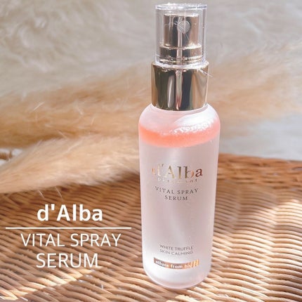 ダルバ ホワイトトリュフバイタルスプレーセラム/ダルバ/ミスト状化粧水を使ったクチコミ(1枚目)