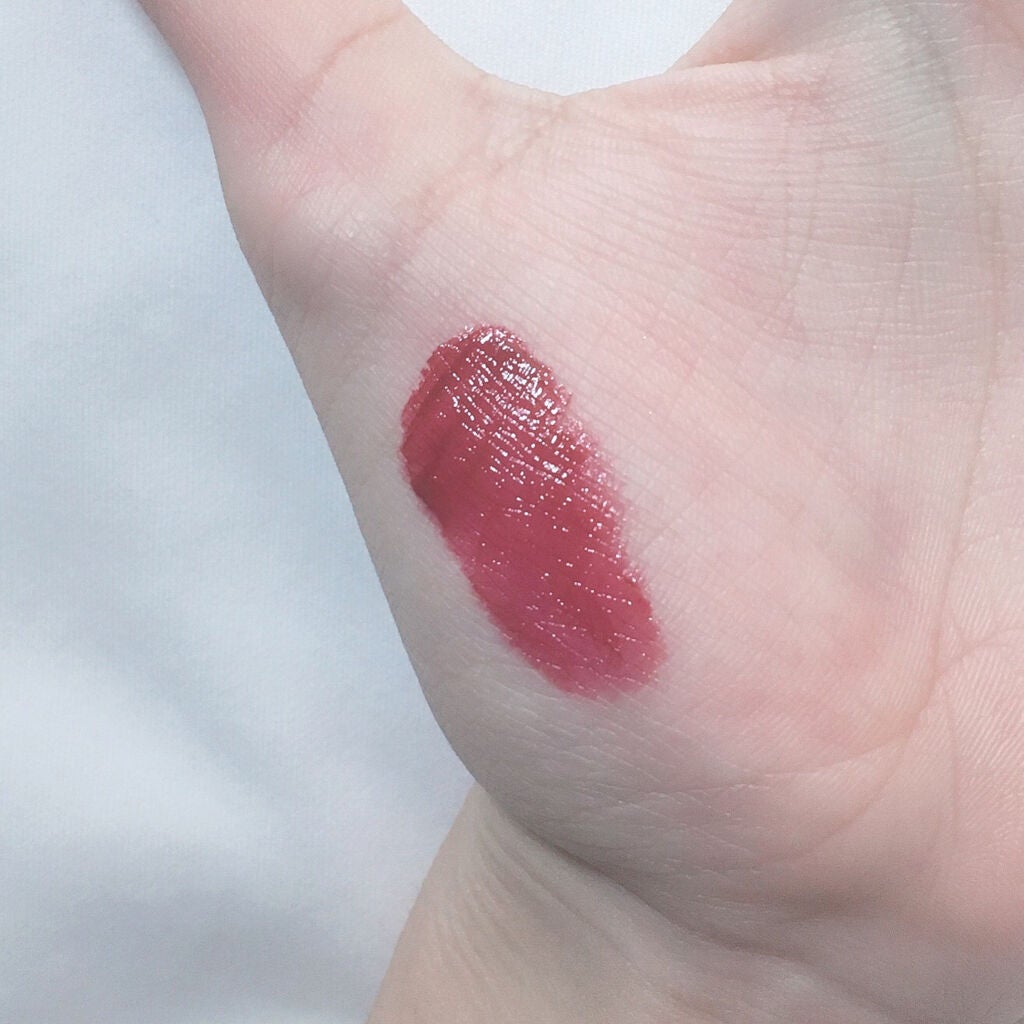 ジューシーラスティングティント/rom&nd/リップティントを使ったクチコミ(5枚目)