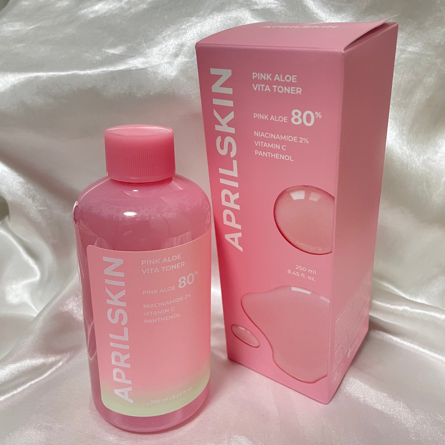 ピンクアロエビタトナー/APRILSKIN/化粧水を使ったクチコミ(1枚目)