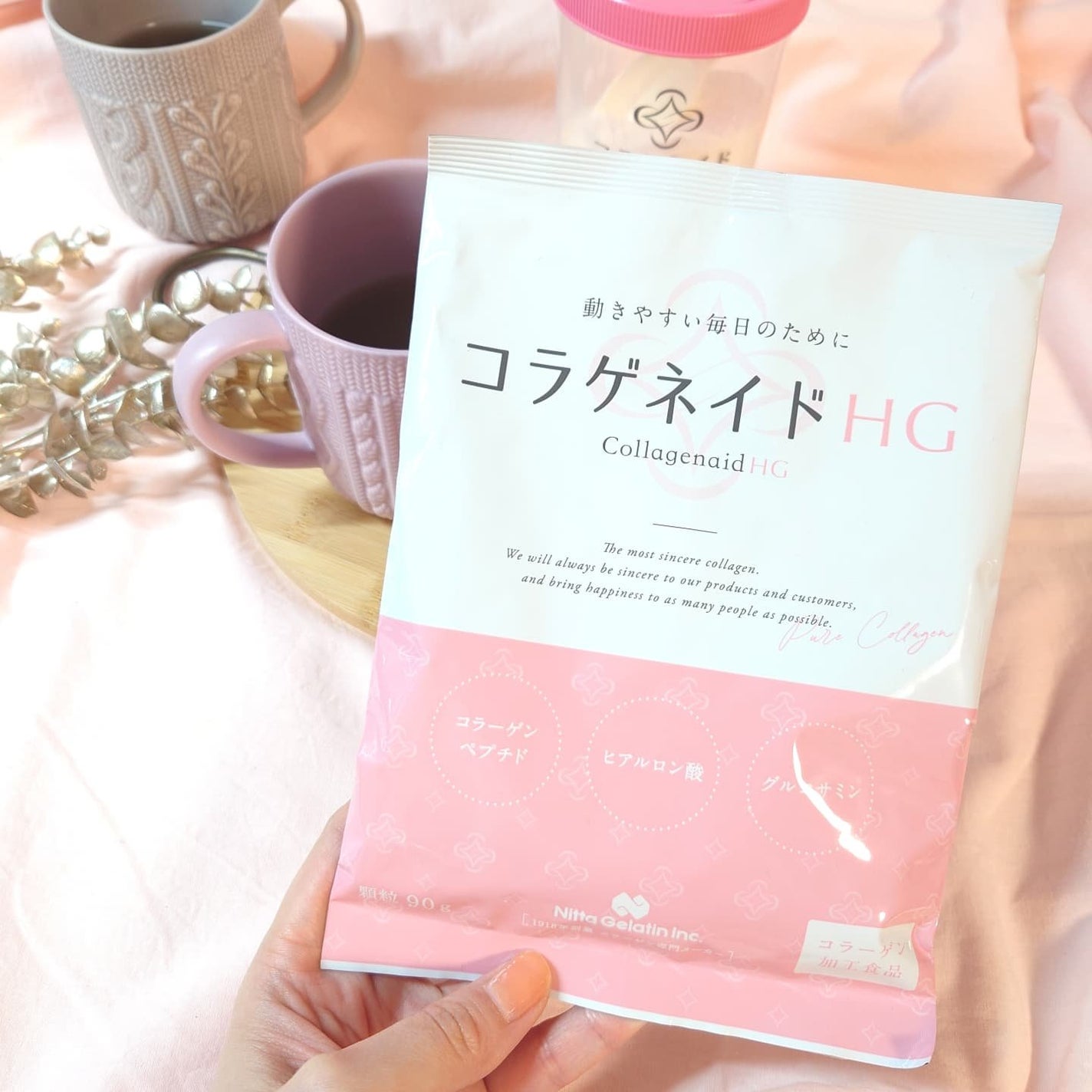 コラゲネイドHG/新田ゼラチンダイレクト/美容サプリメントを使ったクチコミ(1枚目)