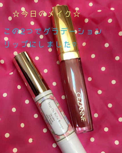 ステイオンバームルージュ/キャンメイク/口紅を使ったクチコミ(1枚目)