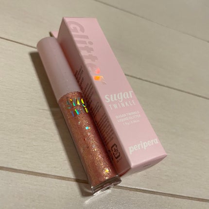 シュガー トゥインクル リキッド グリッター/PERIPERA/グリッターを使ったクチコミ(1枚目)