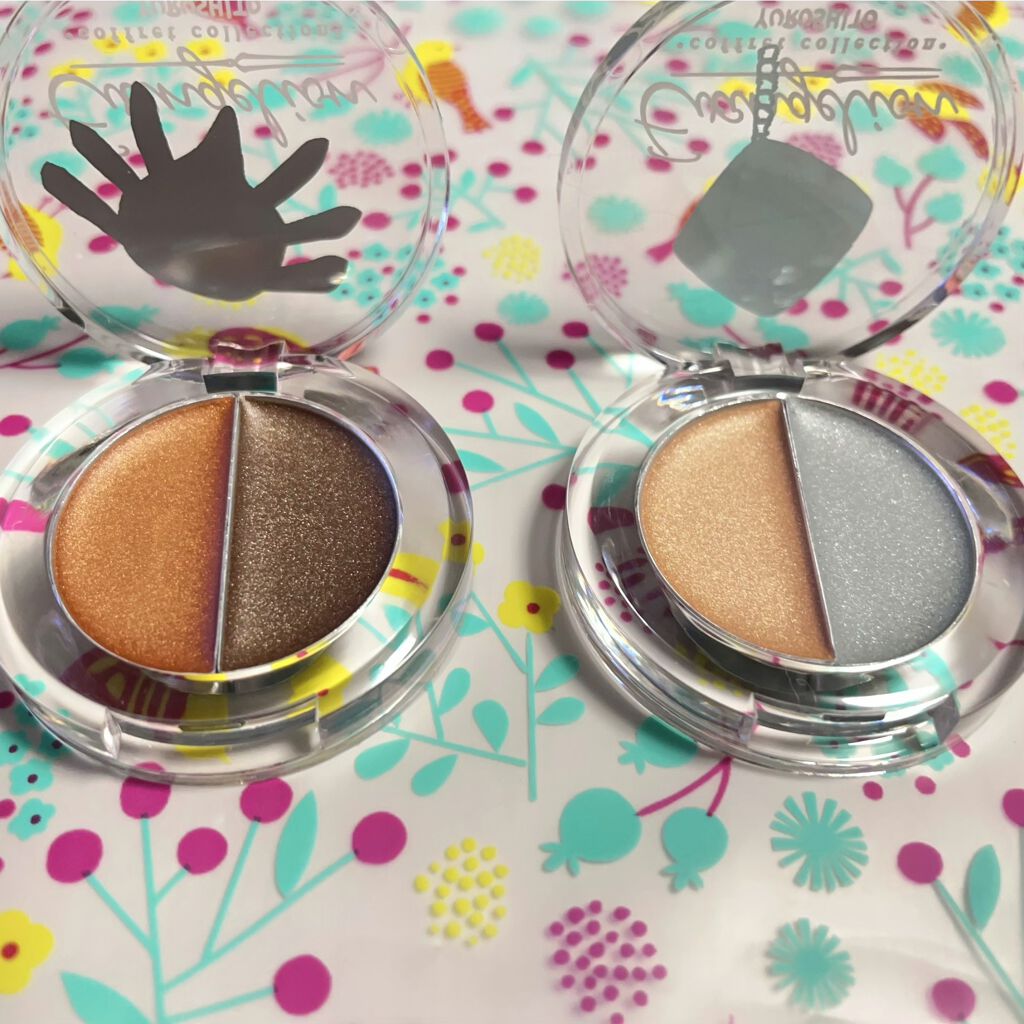 一番コフレ エヴァンゲリオン F賞 アイコニックカラーデュオ/BANDAI SPIRITS/ジェル・クリームアイシャドウを使ったクチコミ(3枚目)