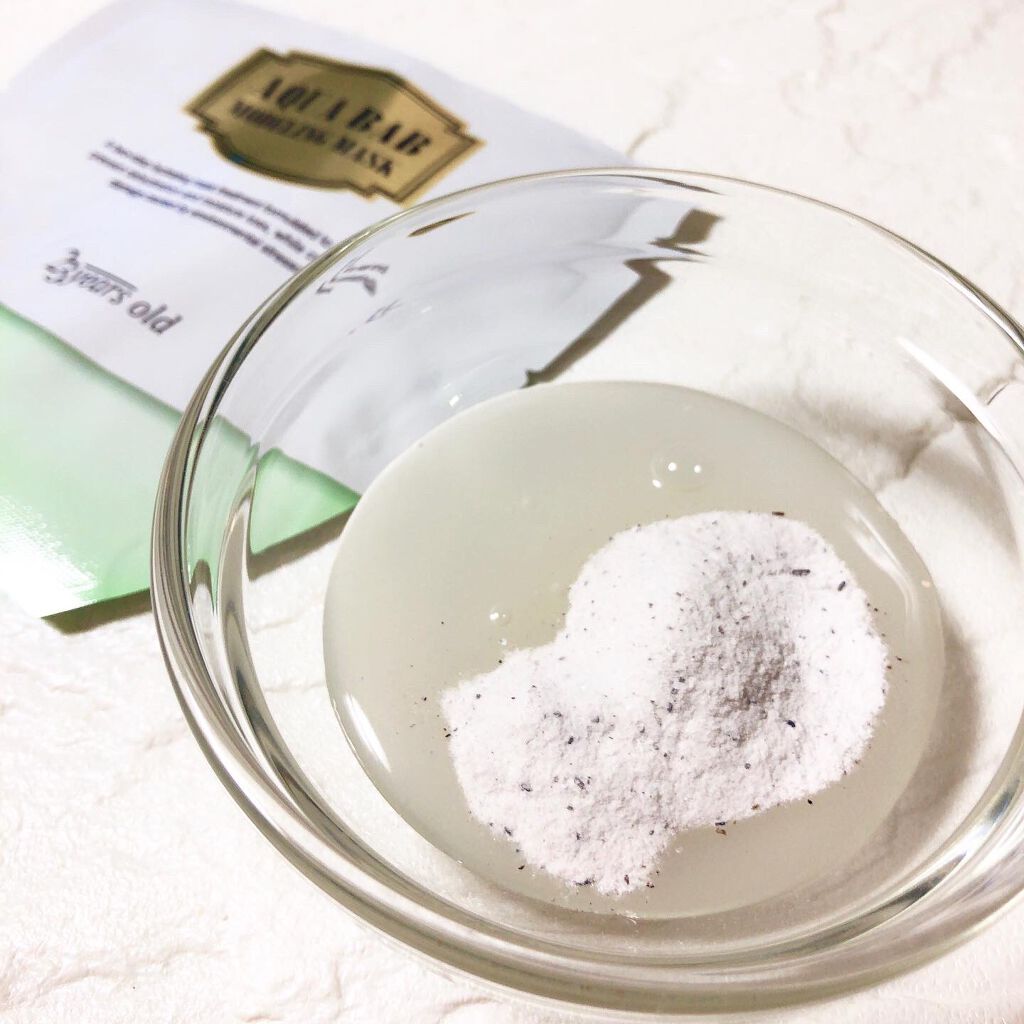 アクアバムモデリングマスク/23years old/洗い流すパック・マスクを使ったクチコミ(4枚目)