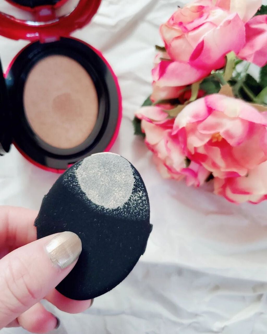 マスク フィット レッド クッション/TIRTIR(ティルティル)/クッションファンデーションを使ったクチコミ(2枚目)