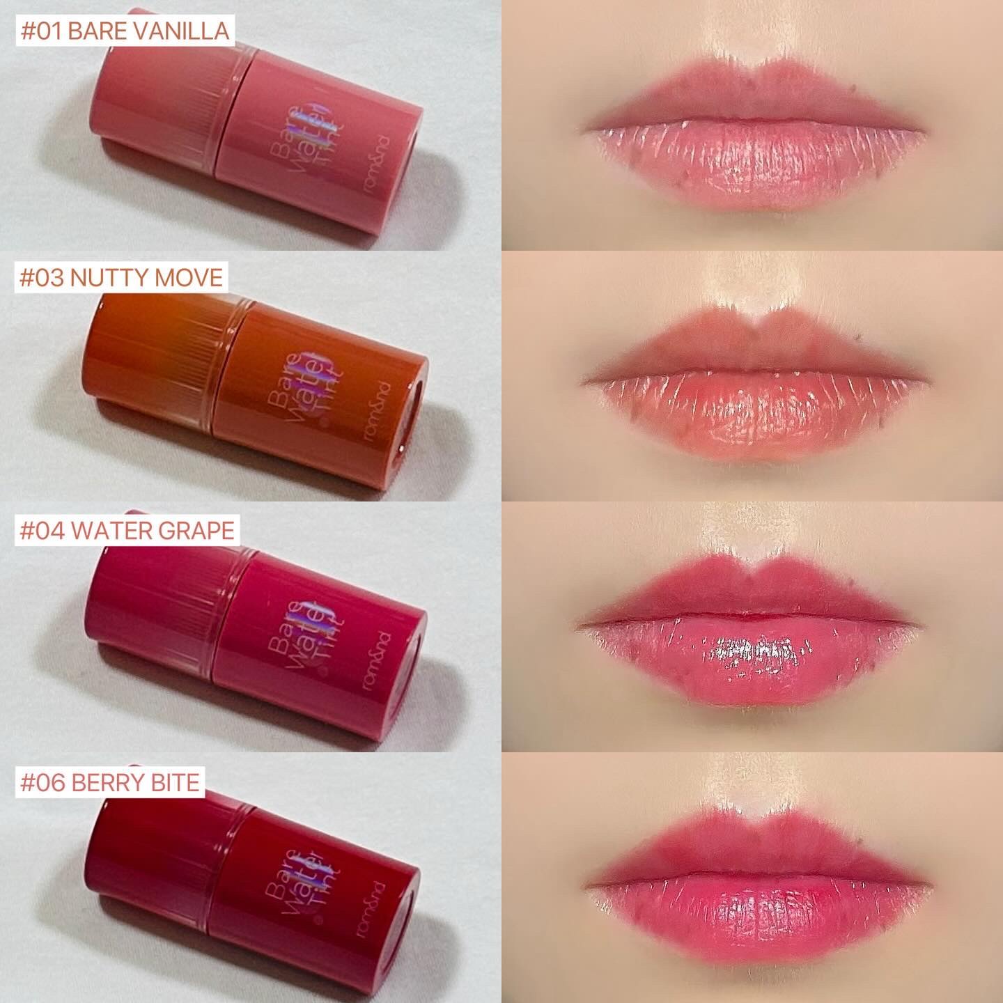 ベアムルティント/rom&nd/リップティントを使ったクチコミ（3枚目）