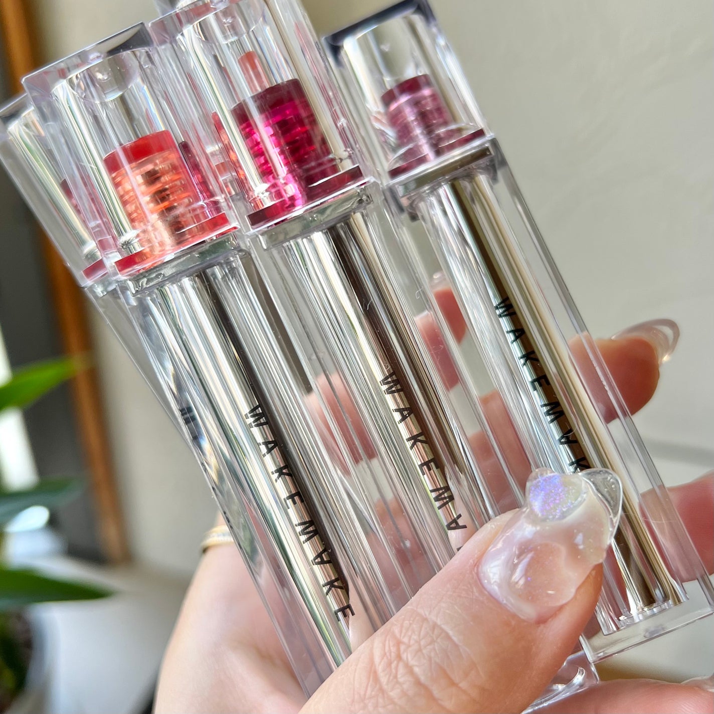 デュイジェルグロウティント/wakemake/リップティントを使ったクチコミ(6枚目)