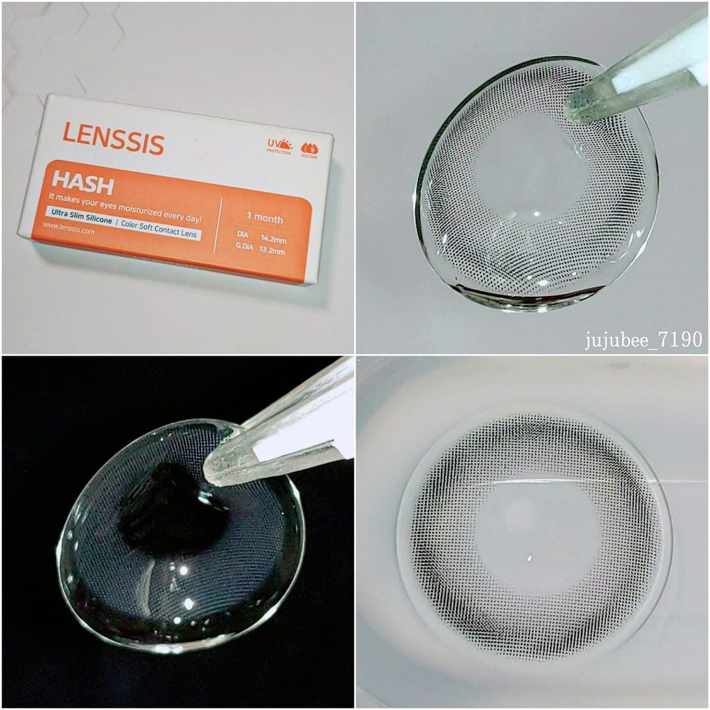 ハッシュシリーズ/LENSSIS/カラーコンタクトレンズを使ったクチコミ(2枚目)