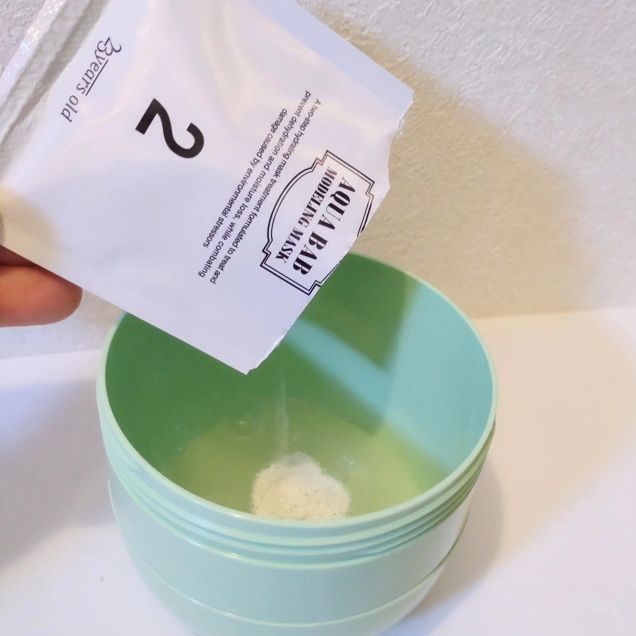 アクアバムモデリングマスク/23years old/洗い流すパック・マスクを使ったクチコミ(5枚目)