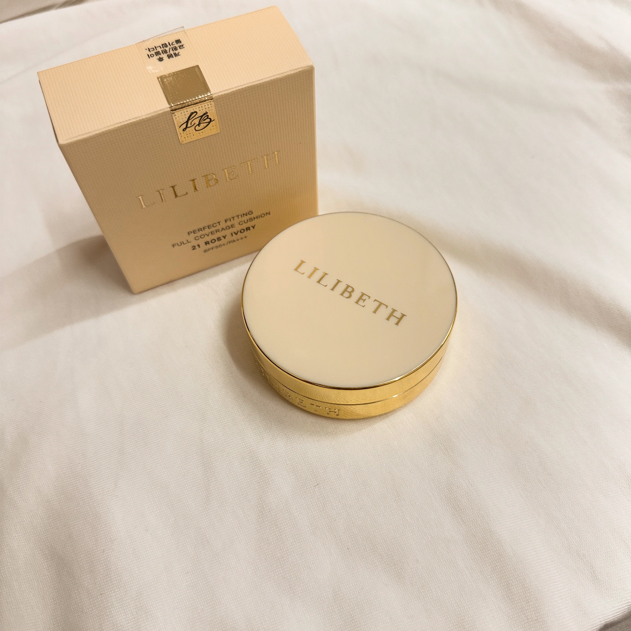 パーフェクティングフィッティング フルカバレッジクッション/LILIBETH/クッションファンデーションを使ったクチコミ（1枚目）