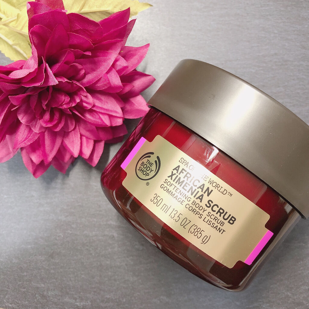 アフリカン ソフトニングボディスクラブ/THE BODY SHOP/ボディスクラブを使ったクチコミ（1枚目）