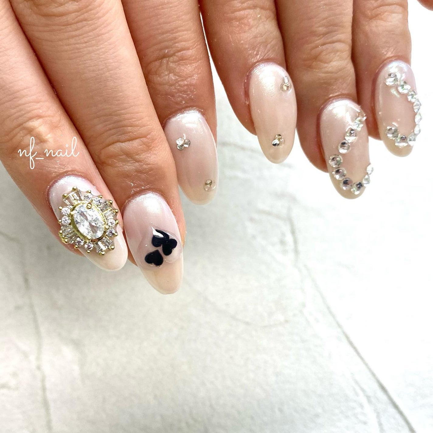 Natsumi◎nailist on LIPS 「.持ち込み.#ネイル#ネイルデザイン#ネイルアート#ジェ..」(1枚目)