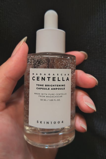 トーンブライトニング カプセルアンプル/SKIN1004/美容液を使ったクチコミ(1枚目)
