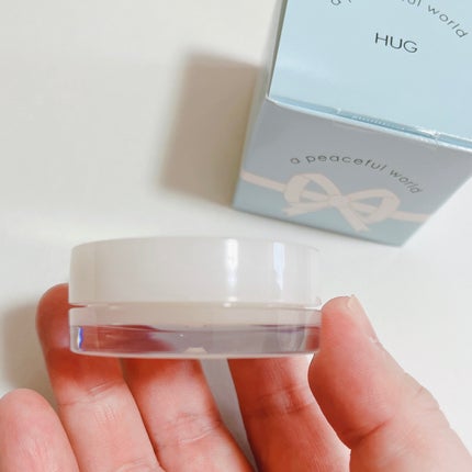HUG ソリッドパフューム/a peaceful world/練り香水を使ったクチコミ(3枚目)