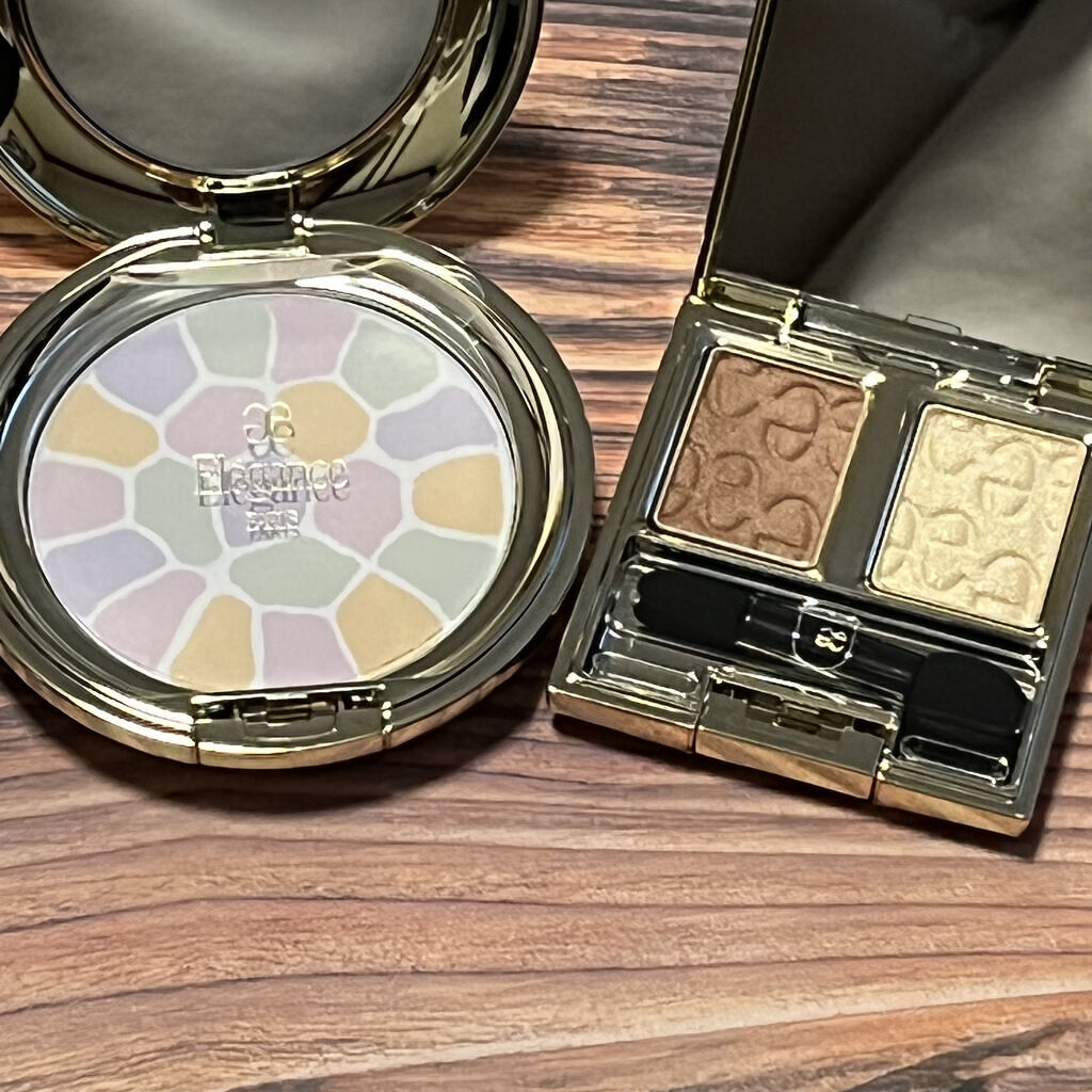 ラ プードル オートニュアンス/Elégance/プレストパウダーを使ったクチコミ（3枚目）